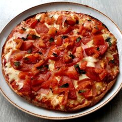 Pizza Jamón y queso