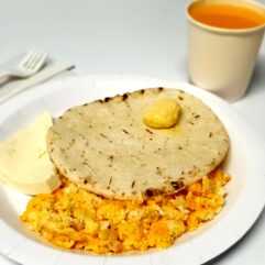 Desayuno Huevos revueltos